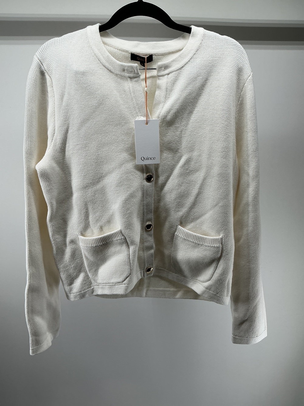100% Organic Cotton Sweater Jacket